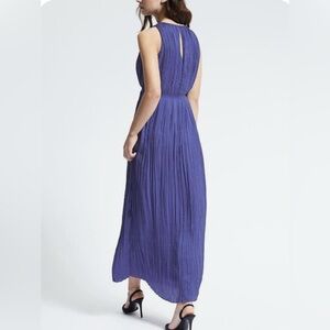 Banana Republic Gathered Pleat Maxi Dress